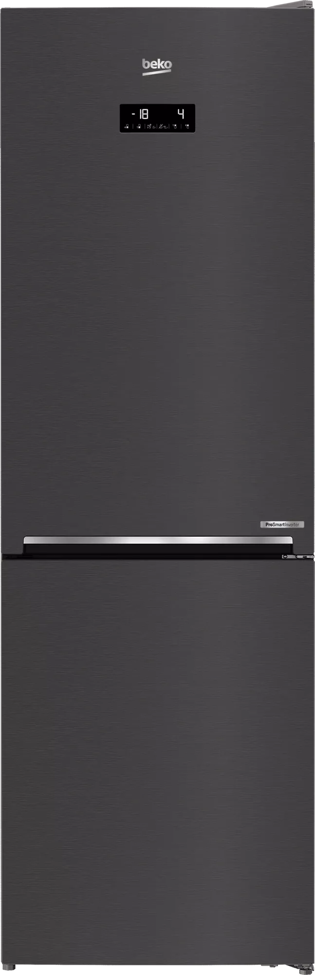 RCNE450XBR Réfrigérateur  BEKO 450L NOIR combiné - 0