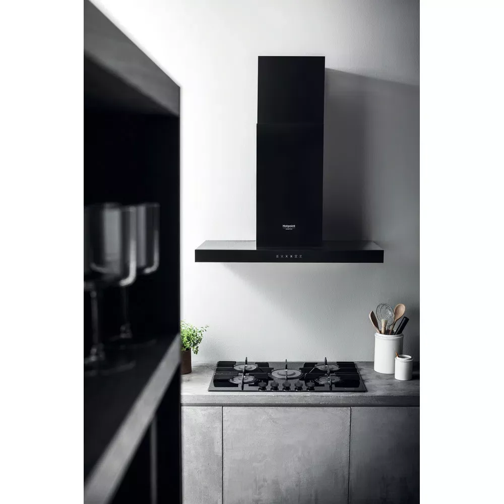 FTGHG751D/HA(BK) Plaque De Cuisson Hotpoint Ariston Gaz 75cm Verre - 9
