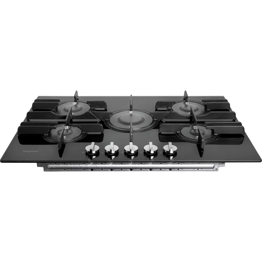 FTGHG751D/HA(BK) Plaque De Cuisson Hotpoint Ariston Gaz 75cm Verre - 1