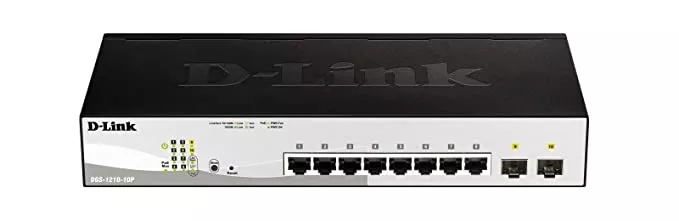 DGS-1210 Switch D-Link DGS-1210-10P 8 x 10/100/1000BASE-T - 0