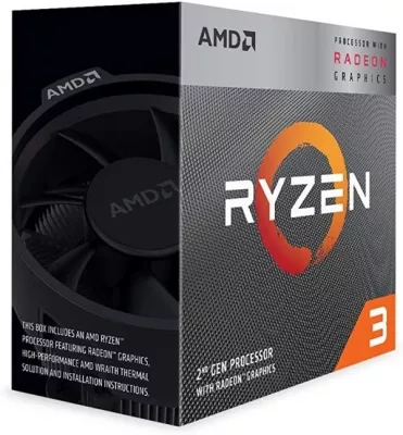 AMD-R3-2100GE Processeur AMD CPU Ryzen 3 PRO 2100GE (3.2 GHz) - 0
