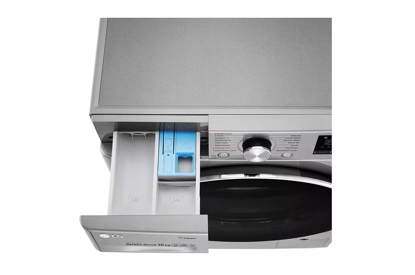 F4V7RYW2PE LG LAVE LINGE V7 10.5KG SILVER -50% WASH MACHINE - 4