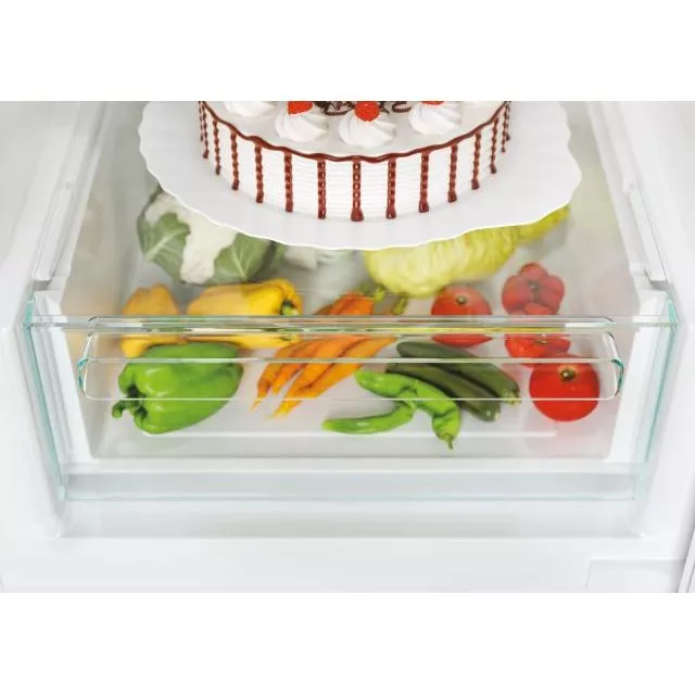 CCE3T618FS REFRIGERATEUR CANDY COMBINEE NOFROST 400L SILVER - 9