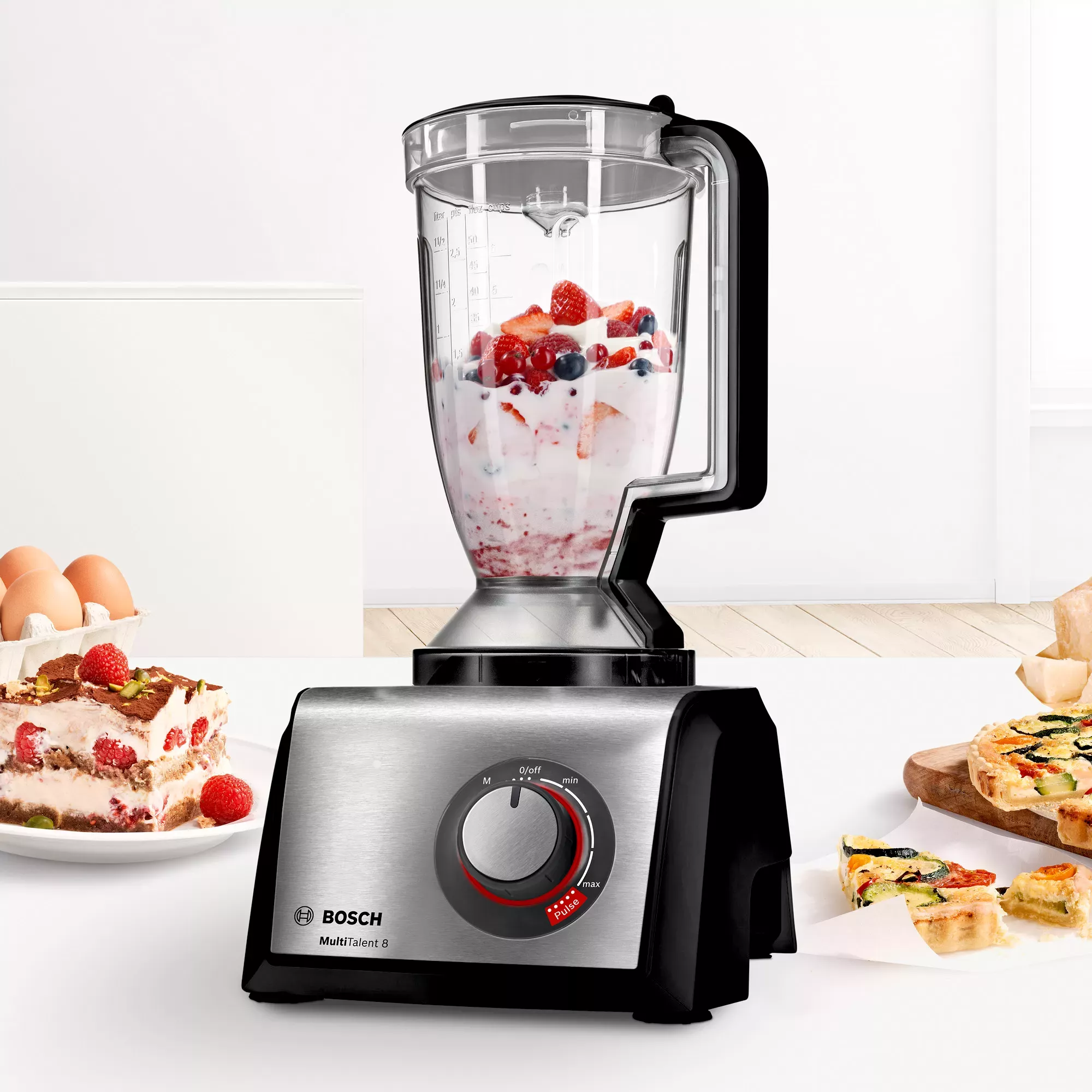 MC812M865 ROBOT BOSCH MULTI FONCTION BLENDER 3.9LT 1250W - 4
