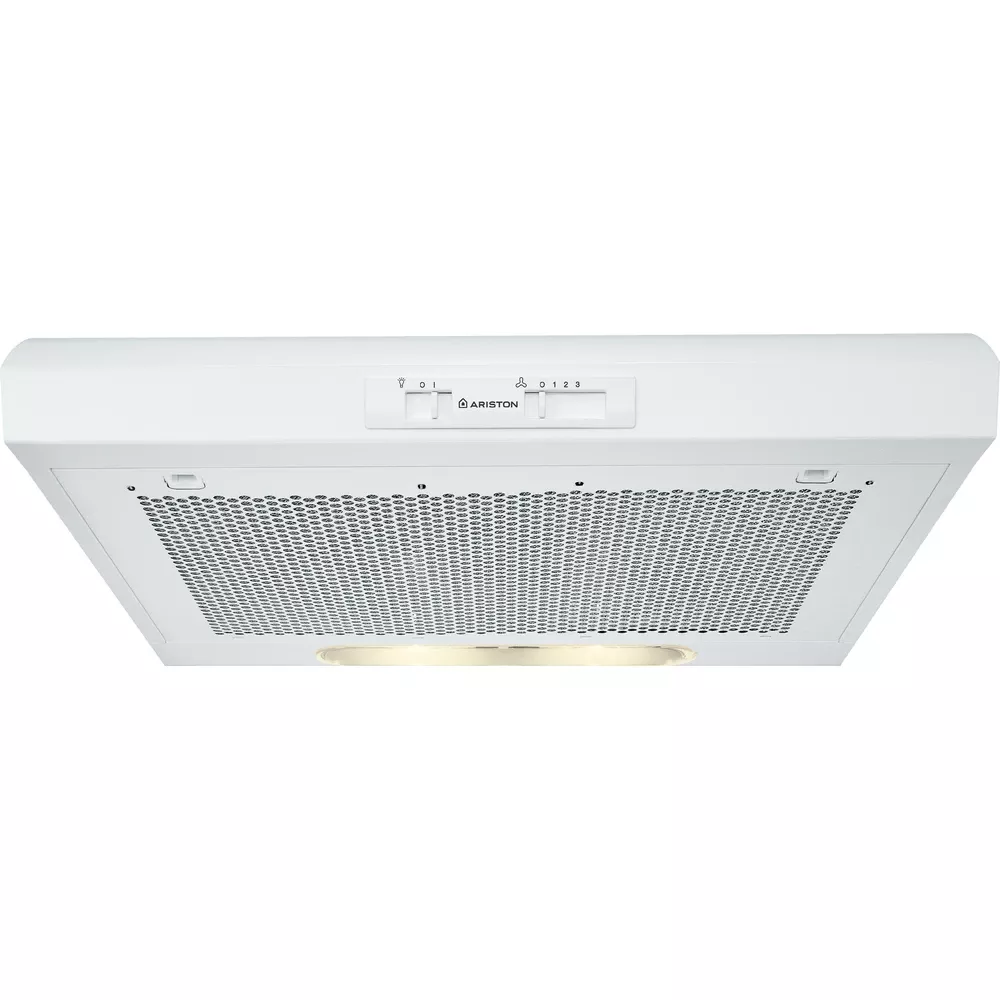 SL16.1(WH) HOTTE ARISTON 60CM INOX BLANCHE FILTRE METTALIQUE - 0