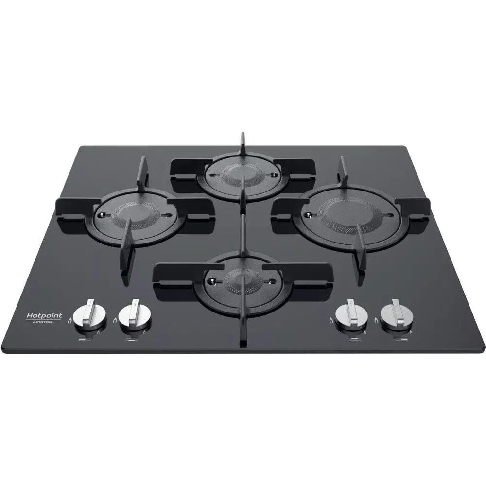 FTGHG641 D HA BK PLAQUE DE CUISSON ARISTON  4 FEUX 60CM VERRE NOIR - 0