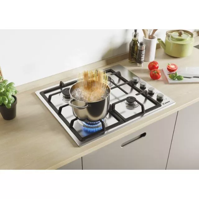 CHG6LX PLAQUE CANDY 4 FEUX  INOX  FONTE 60 CM-CHG6LX - 2