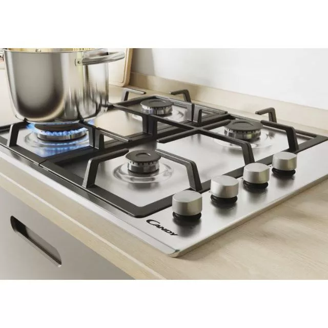 CHG6LX PLAQUE CANDY 4 FEUX  INOX  FONTE 60 CM-CHG6LX - 3