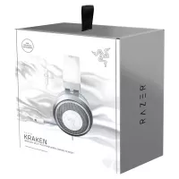 casque RAZER KRAKEN X WHITE MERCURY 7.1