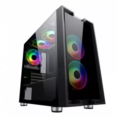 B-HYBROK-M5 Boitier HYBROK M5 ARGB GLASS - 0