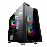 Boitier HYBROK M5 ARGB GLASS