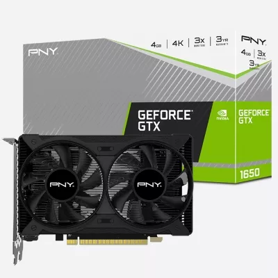 GTX-1650-PNY carte graphique PNY GEFORCE GTX 1650 4 GO GDDR6 - 0