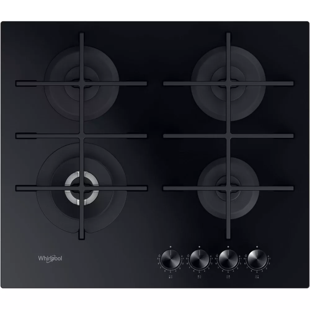 GOWL628NB PLAQUE WHIRLPOOL 4 FEUX 60cm NEW NOIR VITRO - 0