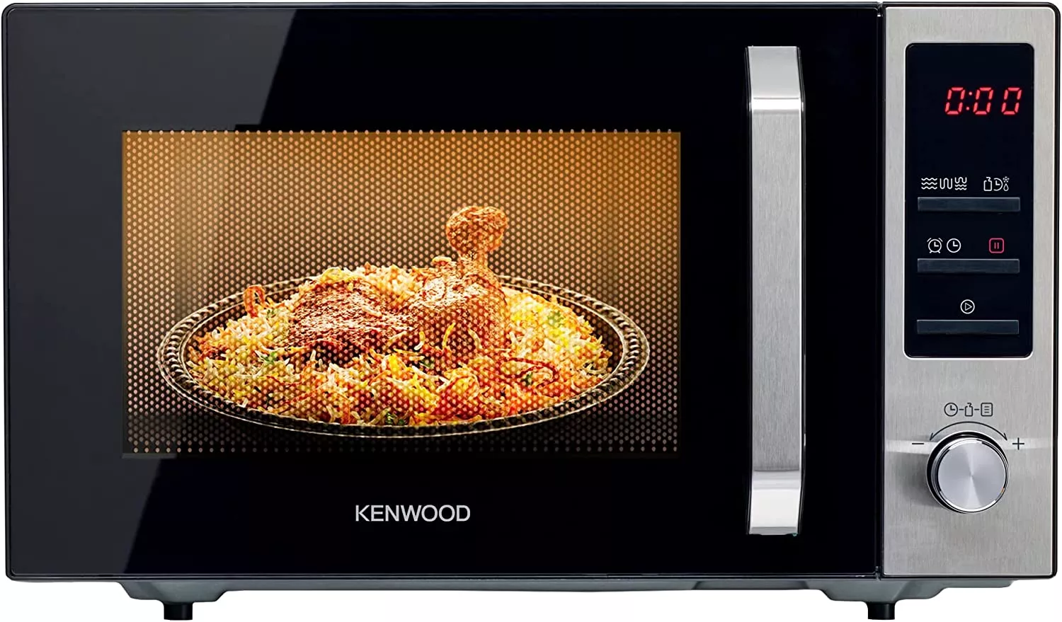 MWM25 MICRO-ONDE + Grill KENWOOD 25L INOX/NOIR - 2