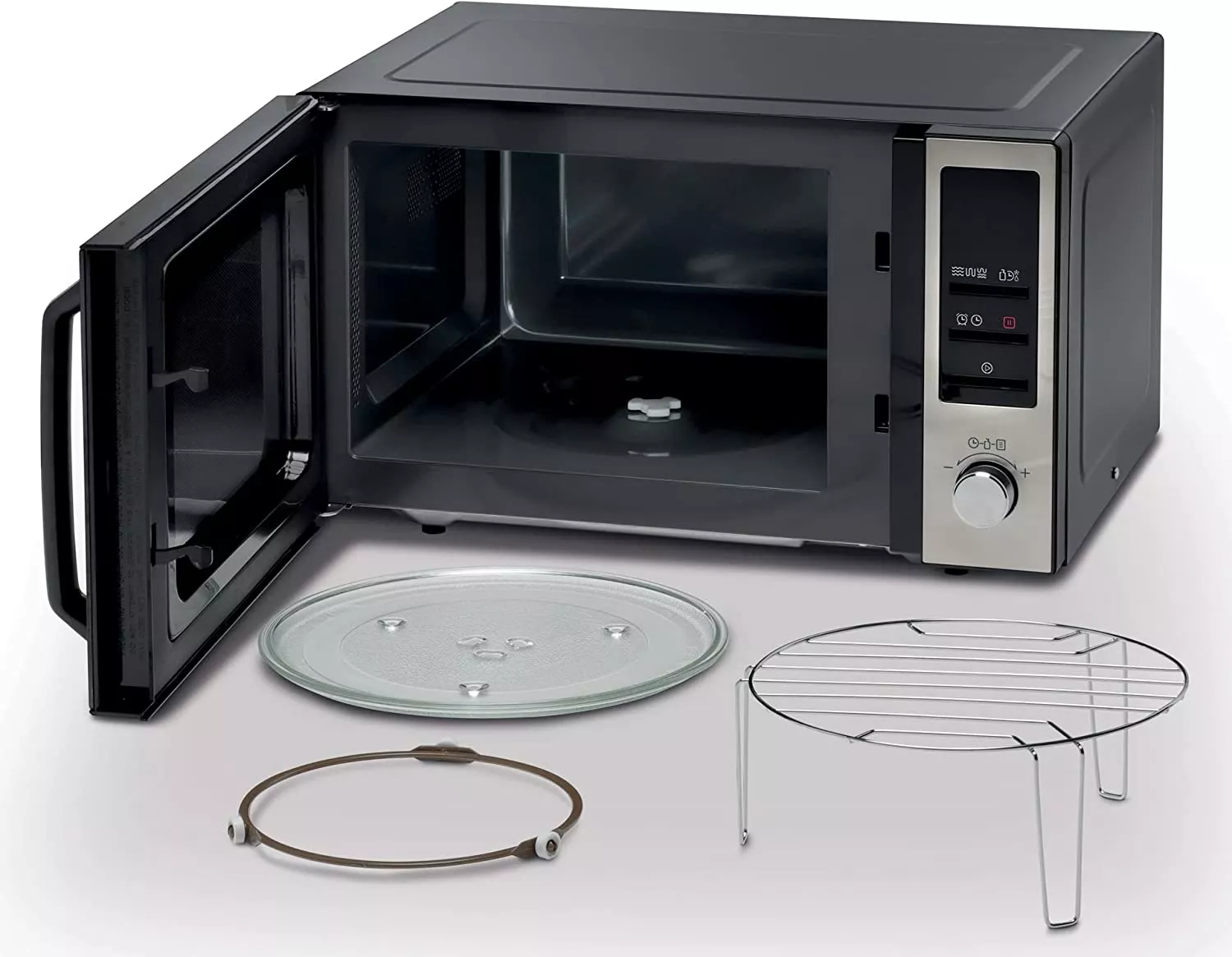 MWM25 MICRO-ONDE + Grill KENWOOD 25L INOX/NOIR - 4
