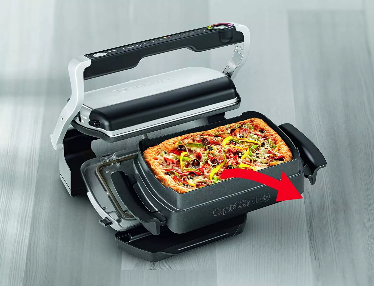 GC712D12 GRILLE A VIANDE TEFAL 2000w OPTIGRILL NEW - 4