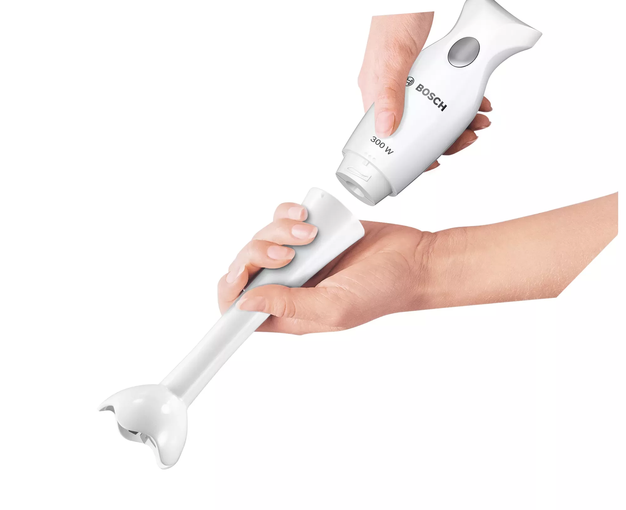 MSM6B150 MIXEUR BOSCH PLASTIQUE 300W Plastic Blanc - 1