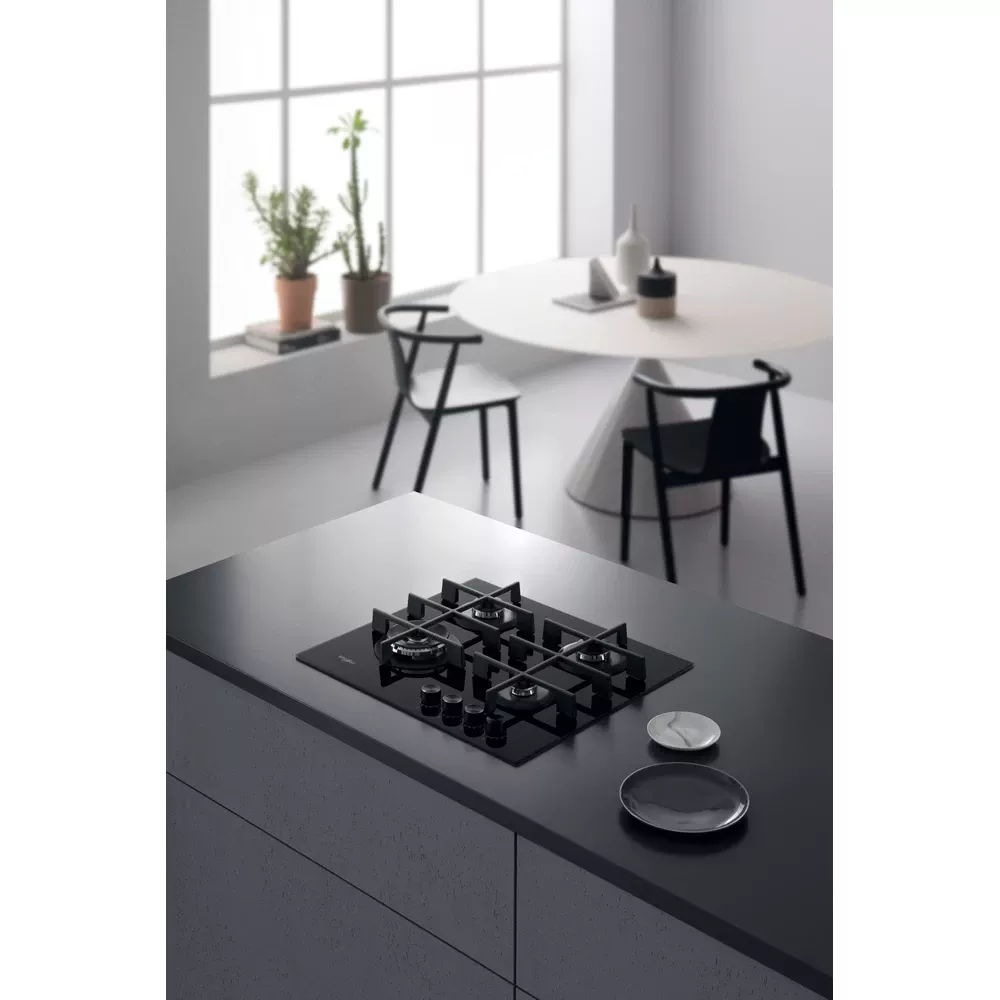 GOWL628NB PLAQUE WHIRLPOOL 4 FEUX 60cm NEW NOIR VITRO - 2