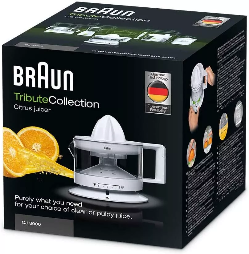 CJ3000 PRESSE AGRUME BRAUN Citrus Juicer 350 ML - 5
