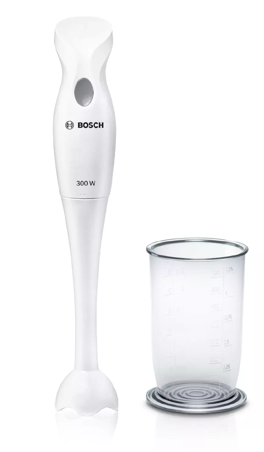 MSM6B150 MIXEUR BOSCH PLASTIQUE 300W Plastic Blanc - 0