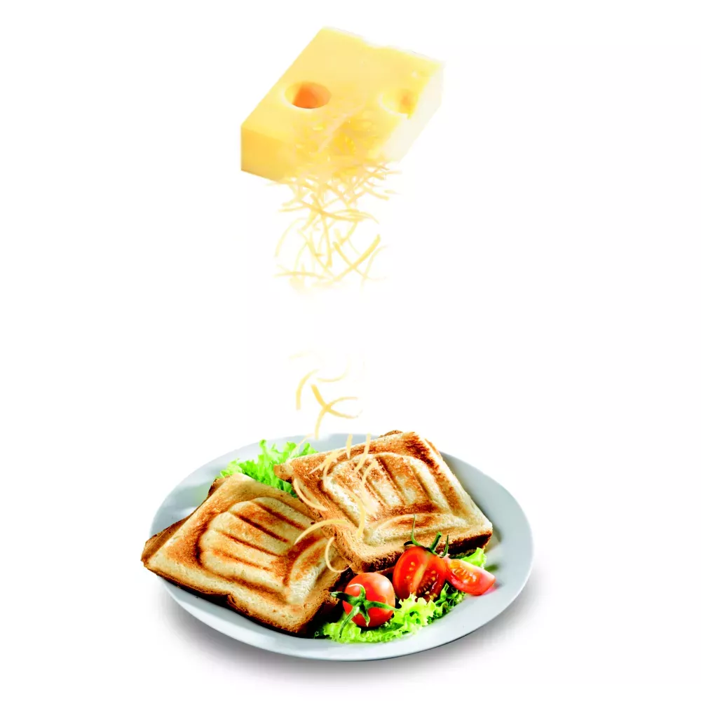 SM180811 GOFFRIER MOULINEX 650w CROQUE MONSIEUR ROUGE - 3
