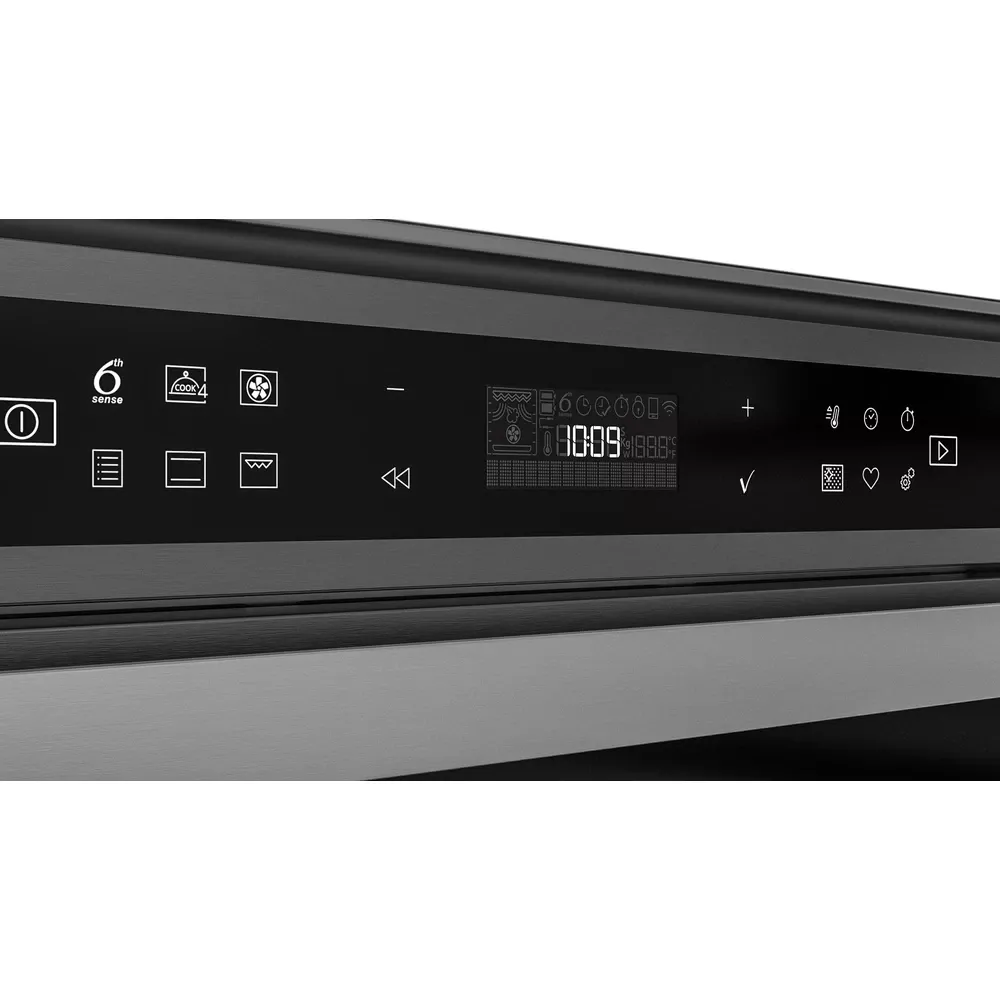 W60M44SBB FOUR WHIRLPOOL ELEC ENC INOX Pyrolyse 6ème SENS - 3