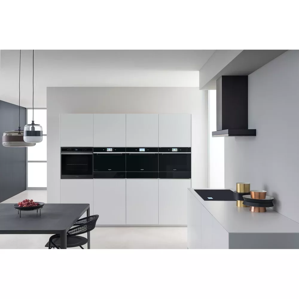 W60M44SBB FOUR WHIRLPOOL ELEC ENC INOX Pyrolyse 6ème SENS - 1