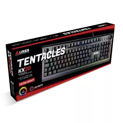 KX30 clavier AURES KX30 TENTACLES MECHANIC AR/FR RED - 0