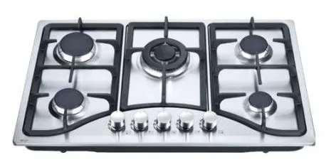 CHG73WX PLAQUE CANDY 5 FEUX INOX FONTE 75CM - 0