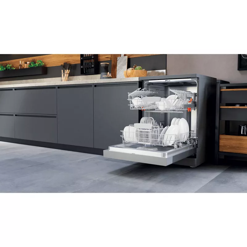 HFC2B26X Lave vaisselle HOTPOINT-ARISTON 14 couverts Inox - 5