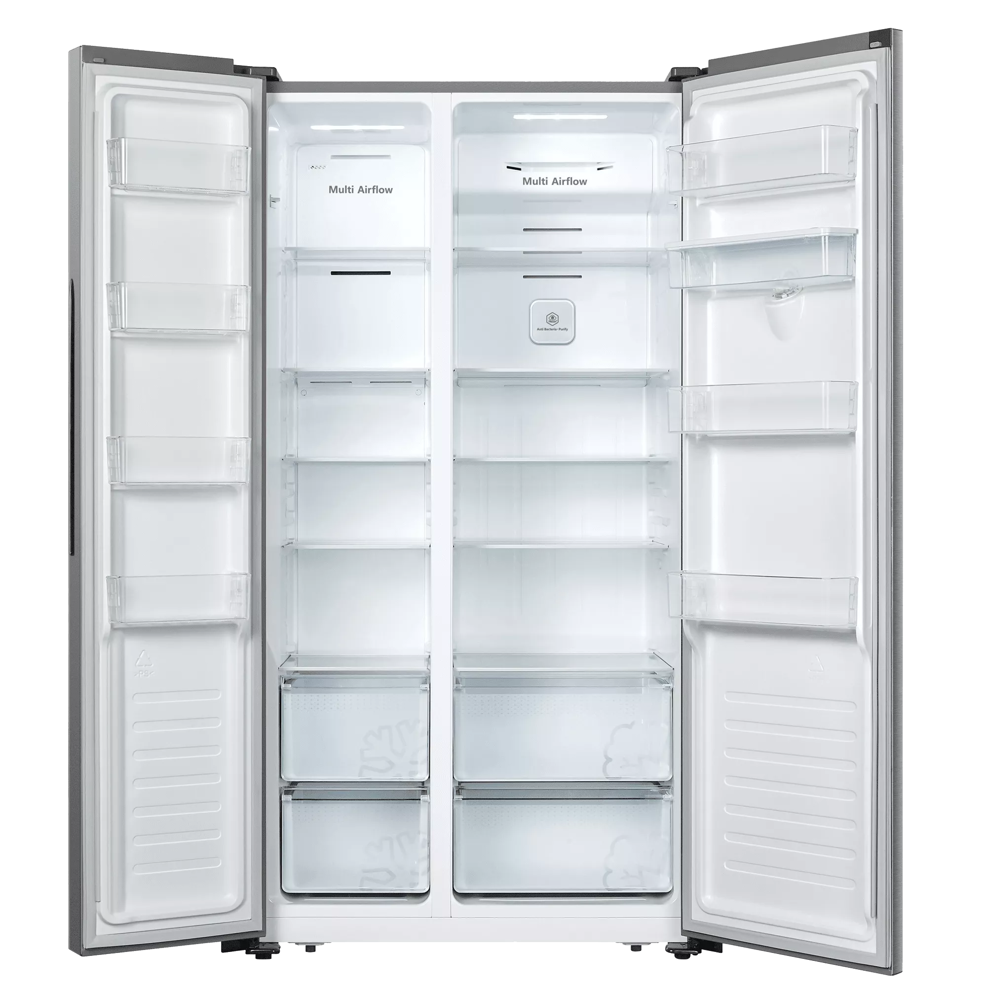 HSN519WIF Réfrigérateur  Américain HISENSE 519L Side by Side - 1