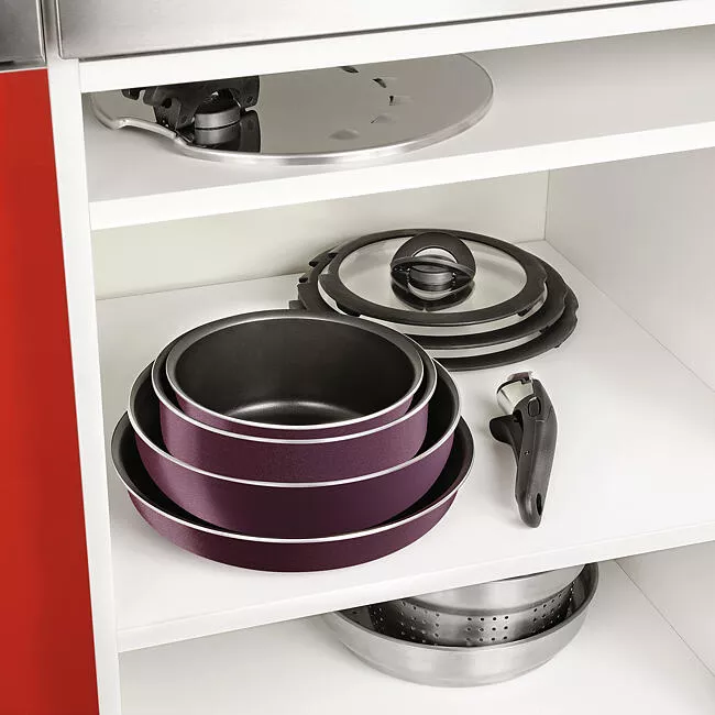 L2019302 SERIES DE CASSEROLES Tefal 3 PIÈCES + POIGNEE - 6