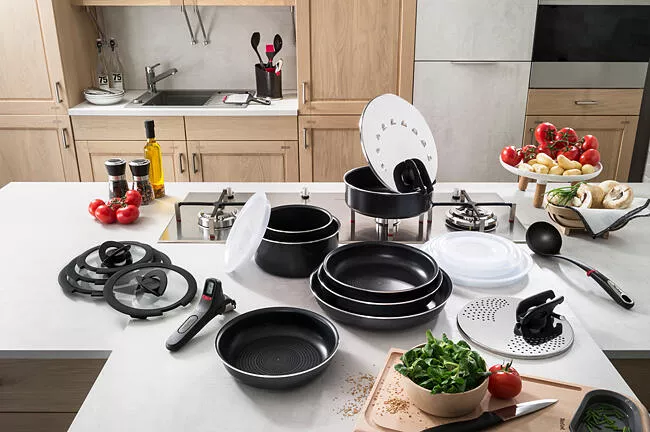 L2019302 SERIES DE CASSEROLES Tefal 3 PIÈCES + POIGNEE - 7