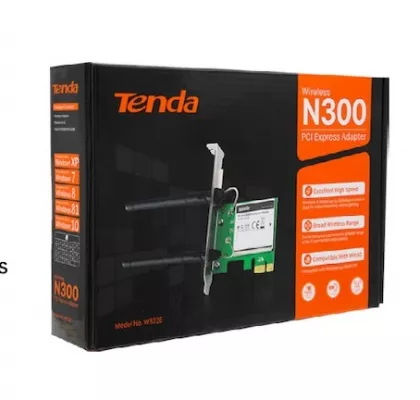 W322E carte wifi PCI EXPRESS N300 TENDA W322E - 0