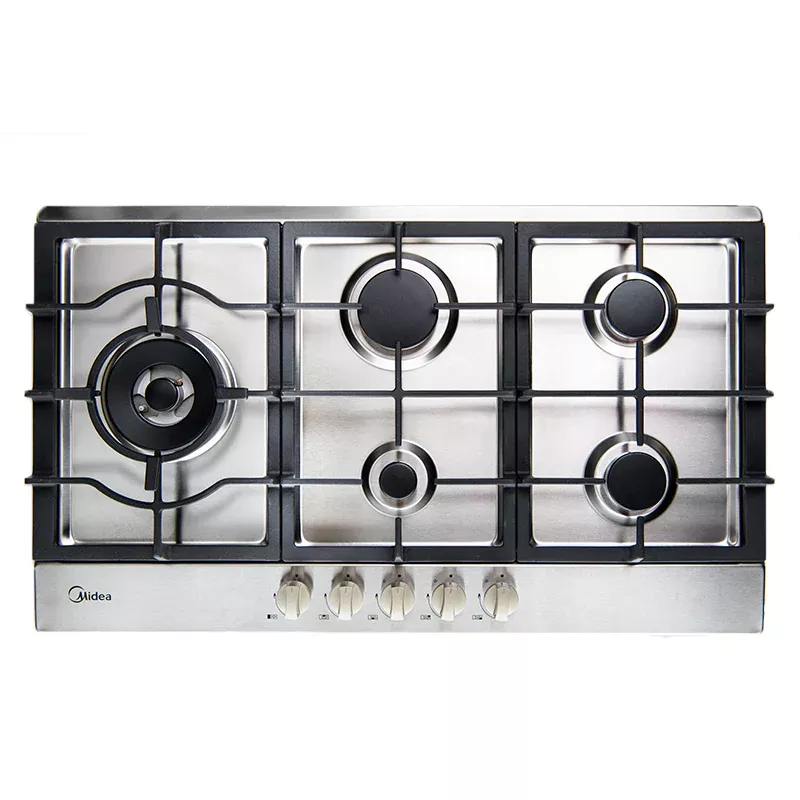 90SP005 PLAQUE  5 FEUX INOX MIDEA 90CM MTD43 - 0