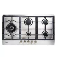 PLAQUE  5 FEUX INOX MIDEA 90CM MTD43