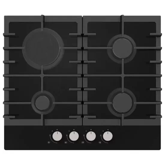 60G40ME095 PLAQUE 4 FEUX VERRE Trempé 60CM MIDEA - 0