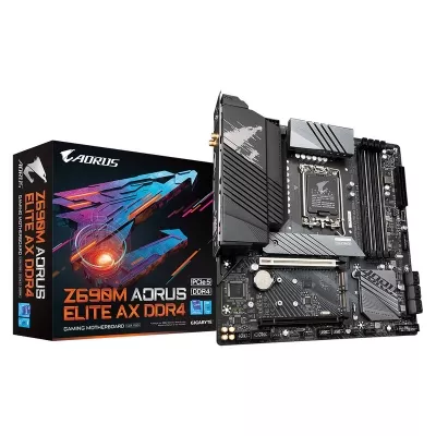 Z690M carte Mère GIGABYTE Z690M AORUS ELITE AX DDR4 - 0