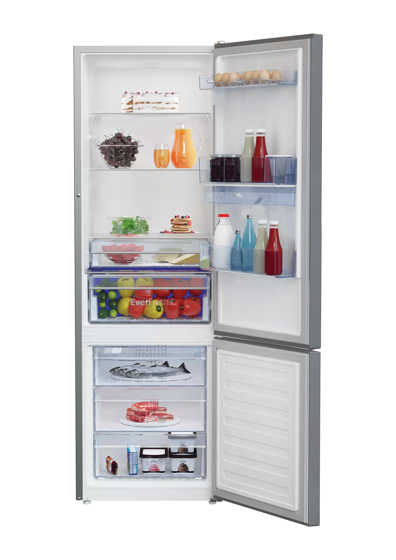 RCNT460S Réfrigérateur Combiné BEKO 460L NOFROST EVERFRESH - 2