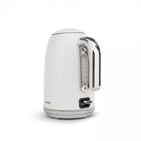 DOD Bouilloire LIVOO électrique 1.7l 2200w blanc rétro - 2