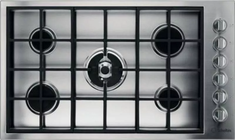 PP40DCDRSF PLAQUE Gaz 90Cm SCHOLTES 5 FEUX INOX - 0