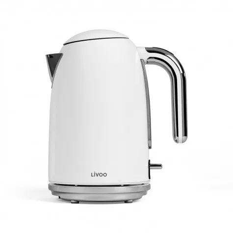 DOD Bouilloire LIVOO électrique 1.7l 2200w blanc rétro - 0