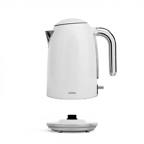 DOD Bouilloire LIVOO électrique 1.7l 2200w blanc rétro - 1
