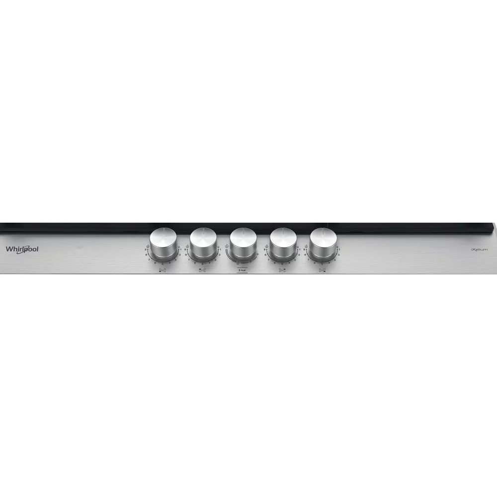 GMWL758/IXLFR Plaque WHIRLPOOL 75Cm 5 Feux Fonte Revêtement inox - 2