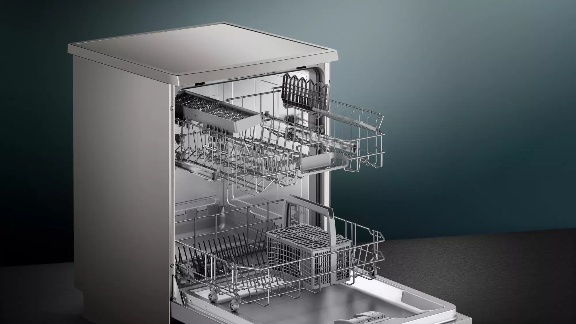 SN215L01AE LAVE VAISSELLE SIEMENS 12 COUVERT INOX IQ100 - 2