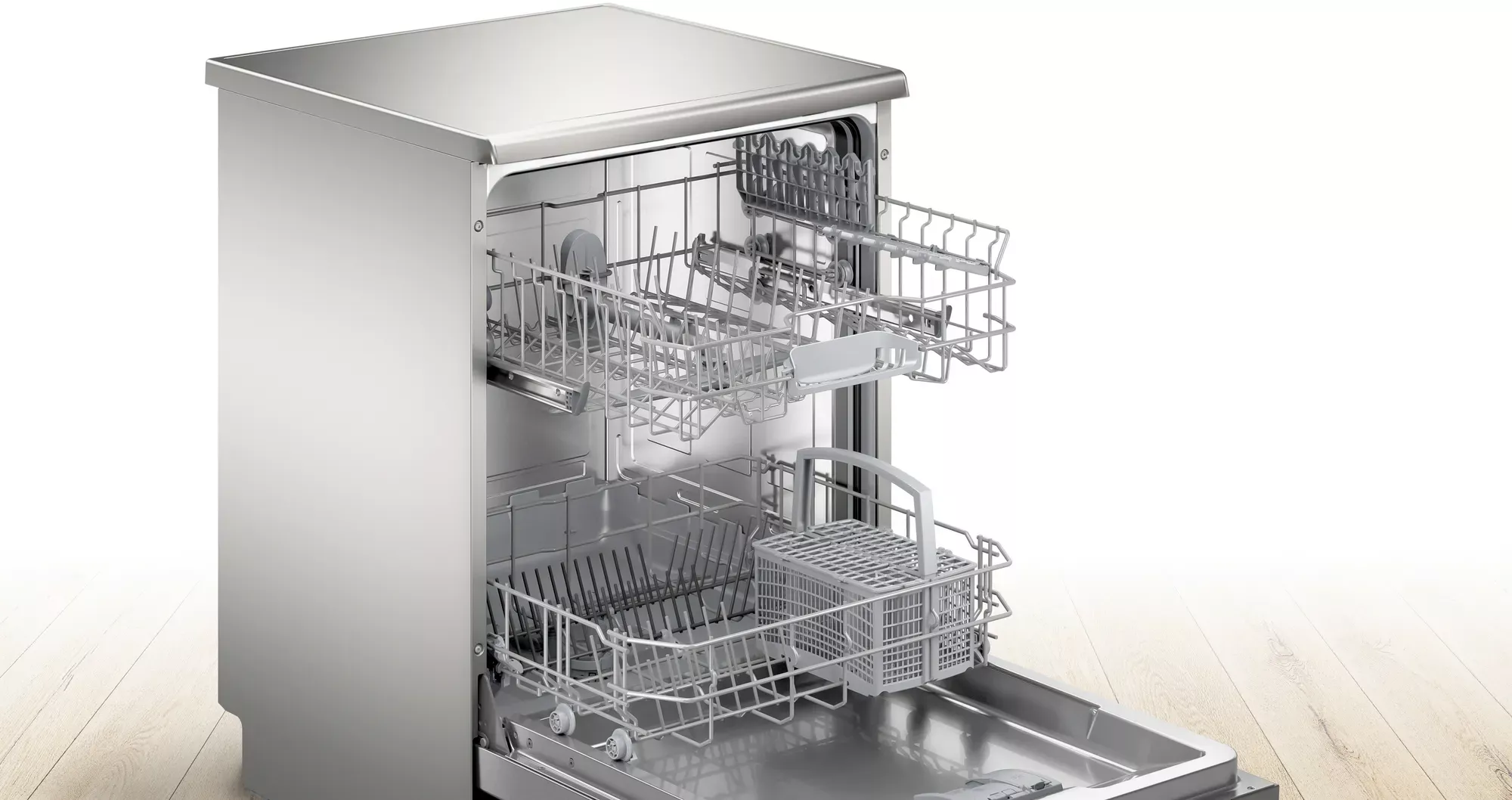 SMS25AIO7E LAVE VAISSELLE BOSCH 60CM12 Couverts INOX Série 2 - 1