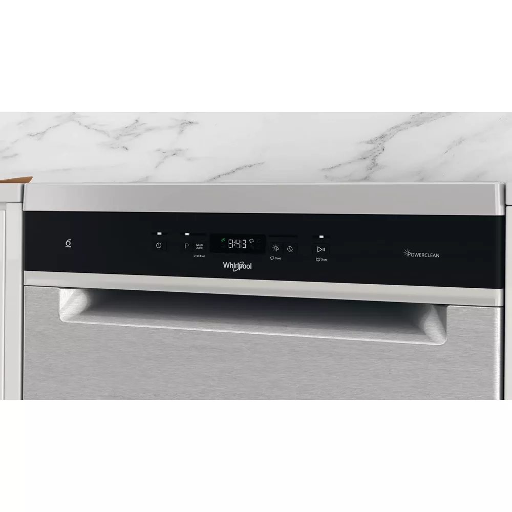 WFC3C26PF LAVE VAISSELLE WHIRLPOOL 14C INOX 2 TIRROIRS - 7