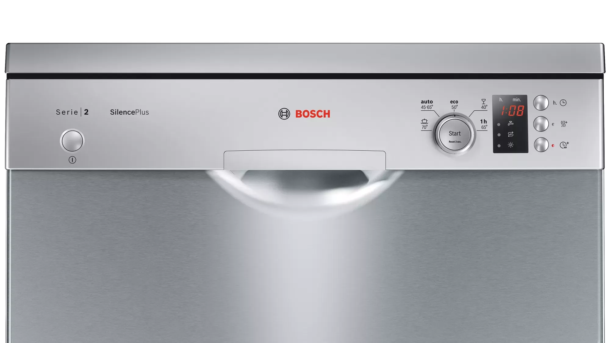 SMS25AIO7E LAVE VAISSELLE BOSCH 60CM12 Couverts INOX Série 2 - 4