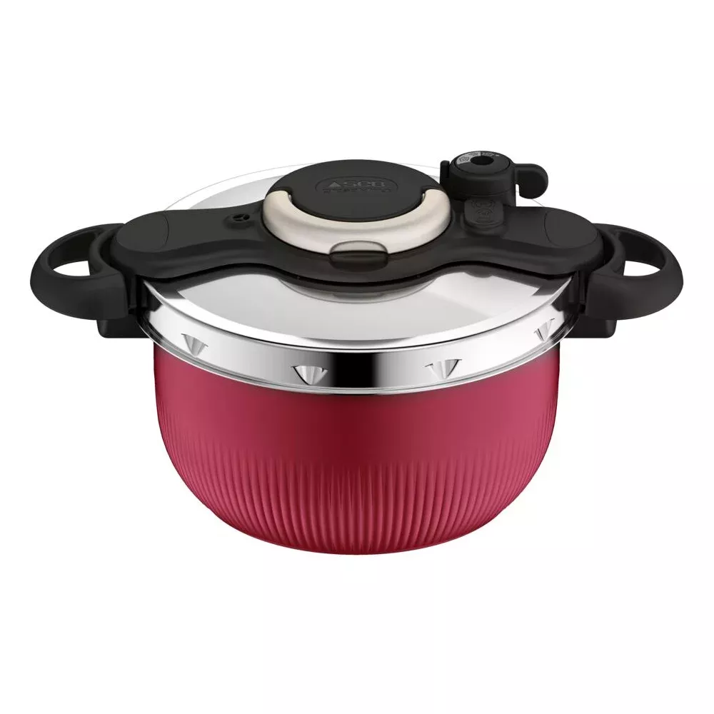 P4800702 COCOTTE MINUTE SEB CLIPSO 6 L + CLIPSOMINUT DELICE - 2