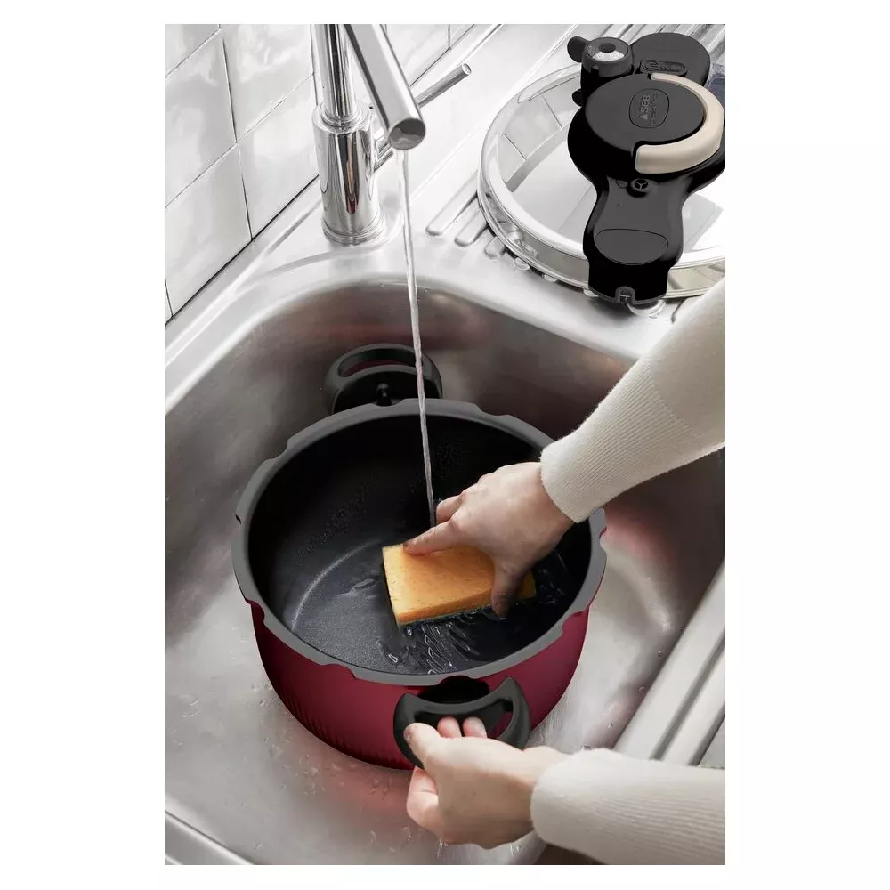 P4800702 COCOTTE MINUTE SEB CLIPSO 6 L + CLIPSOMINUT DELICE - 8